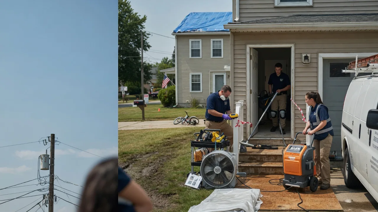 Water Damage Repair in Sanford, MI near me